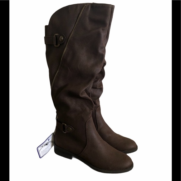 Coffee White Mountain Leto Boot, size 6M, NIB - Picture 1 of 6